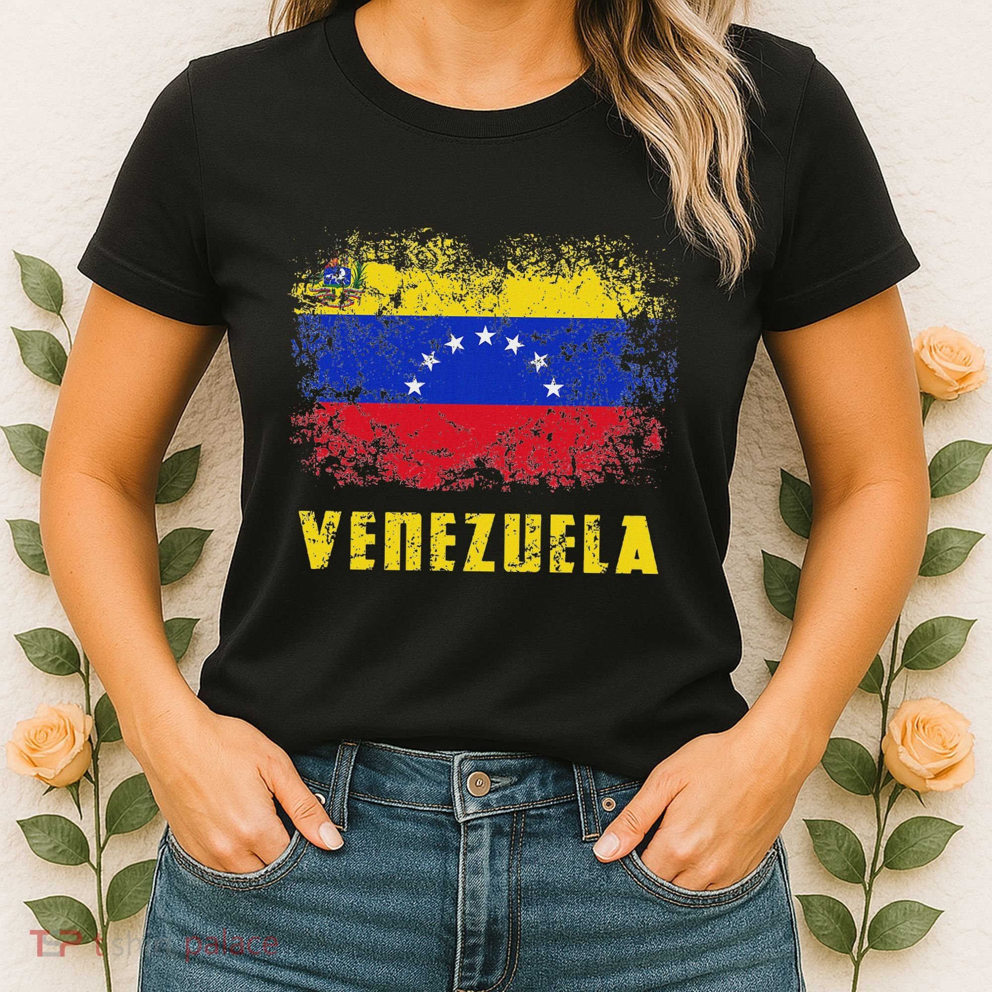 Venezuela Venezuelan 7 Star Flag Women's T-Shirt