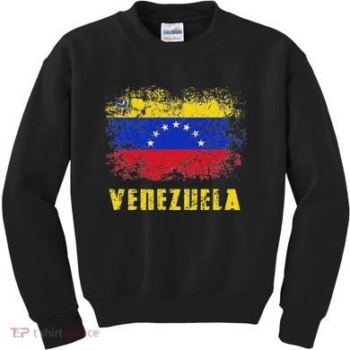 Venezuela Venezuelan 7 Star Flag Kids Sweatshirt
