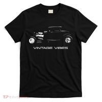 Vintage Vibes Automotive Nostalgia Classic Hotrod Car T-Shirt thumb 0