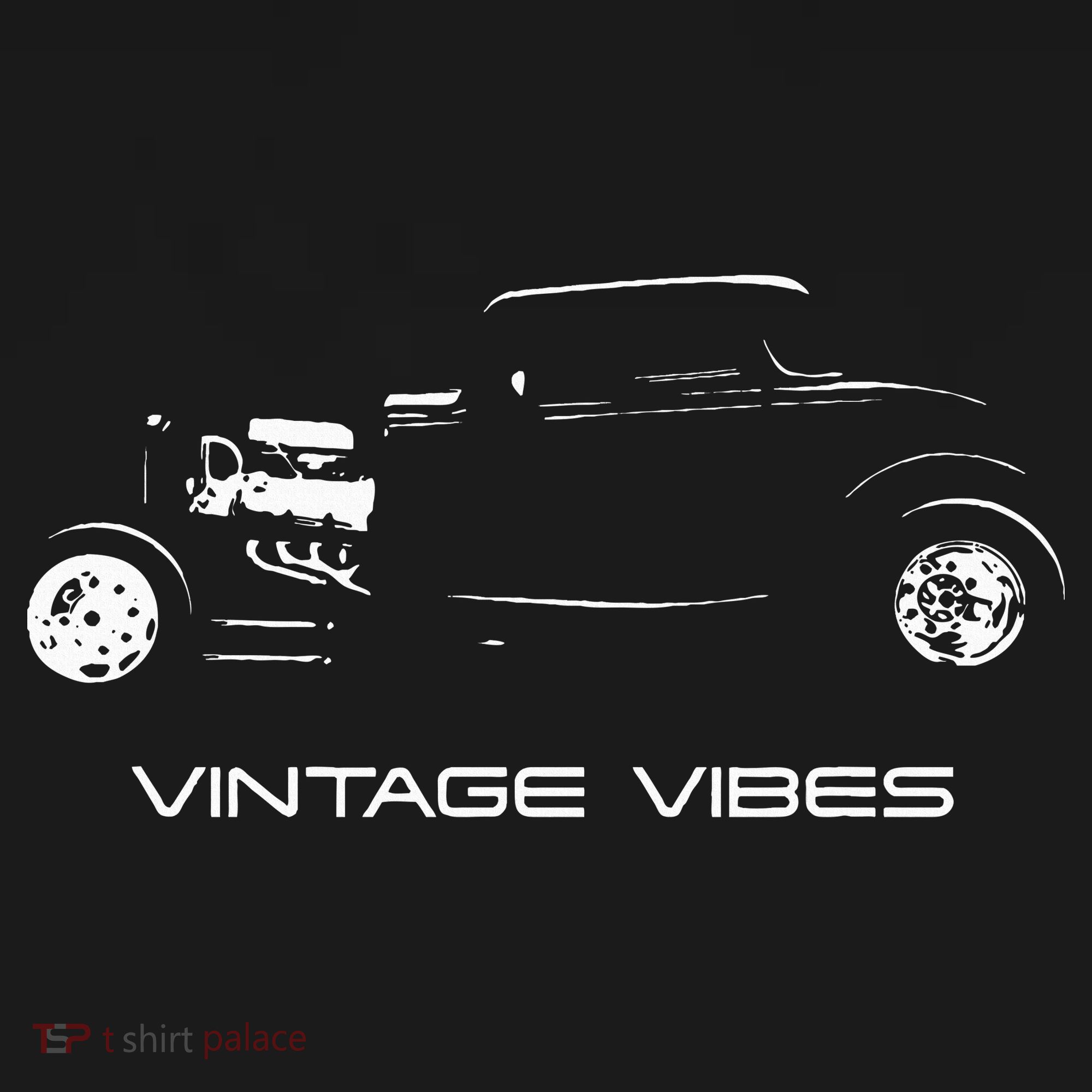 Vintage Vibes Automotive Nostalgia Classic Hotrod Car T-Shirt