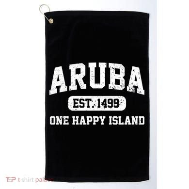 Vintage Varsity Aruba Gift Golf Towel