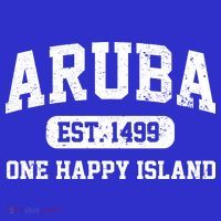 Vintage Varsity Aruba Gift T-Shirt thumb 7