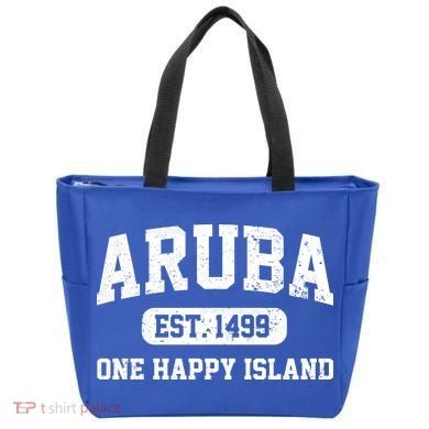 Vintage Varsity Aruba Gift Tote Bag