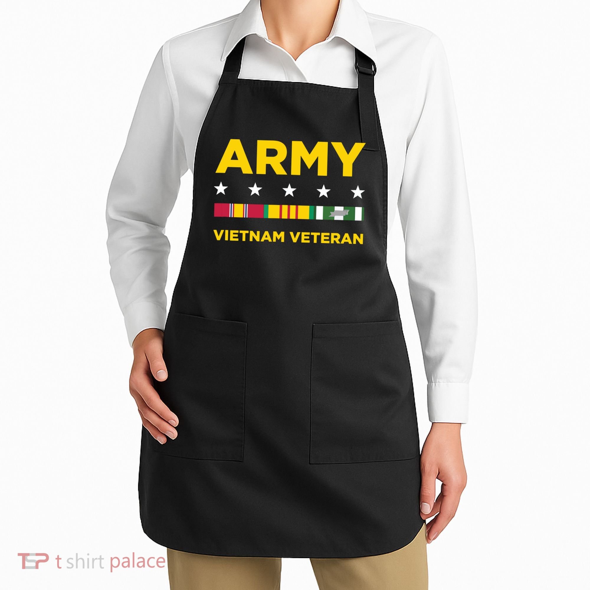 Vietnam Veteran Army Apron
