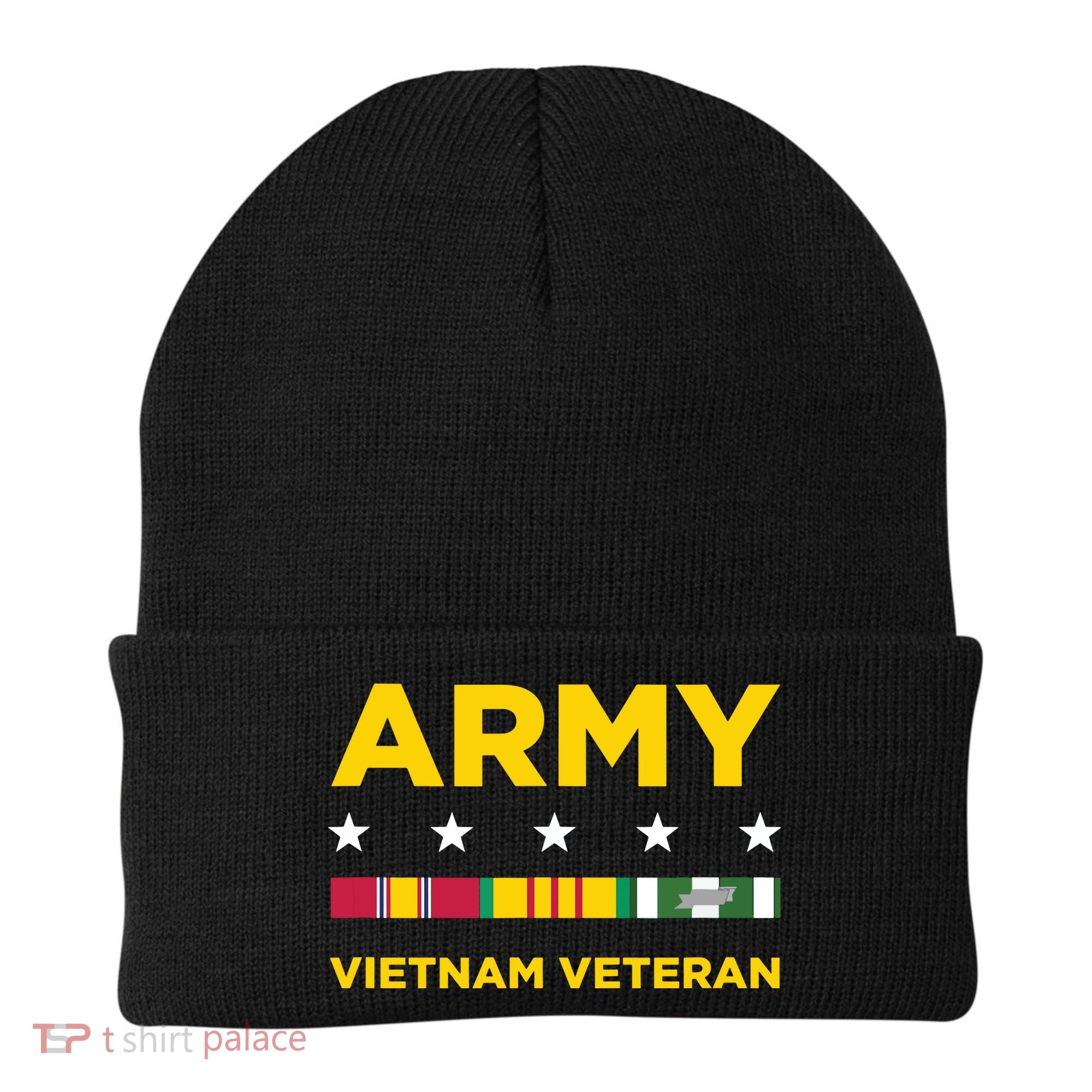 Vietnam Veteran Army Beanie