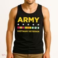 Vietnam Veteran Army Tank Top thumb 3