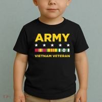 Vietnam Veteran Army Toddler T-Shirt thumb 2