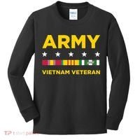 Vietnam Veteran Army Kids Long Sleeve Shirt thumb 0