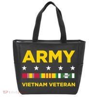 Vietnam Veteran Army Tote Bag thumb 0