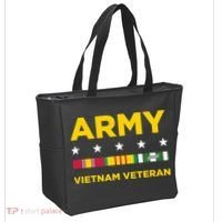 Vietnam Veteran Army Tote Bag thumb 2