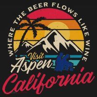 Vintage Visit Aspen California Dumb Dumber Spot Retro T-Shirt thumb 7