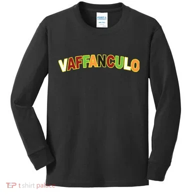 Vaffanculo Kids Long Sleeve Shirt