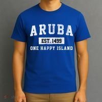 Vintage Varsity Aruba Gift T-Shirt thumb 3