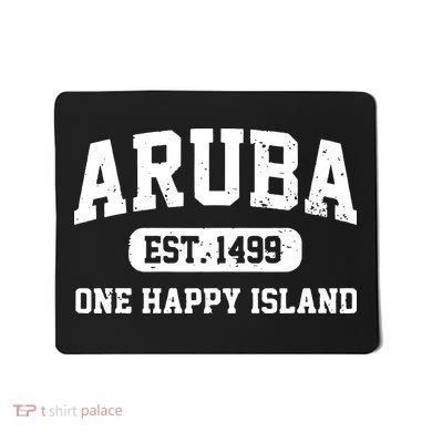 Vintage Varsity Aruba Gift Mousepad