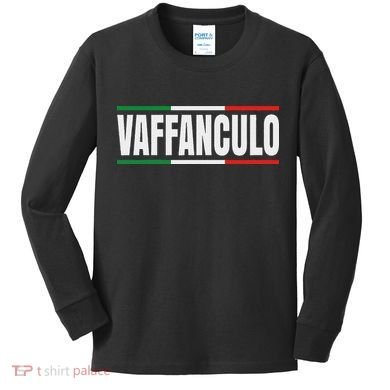Vaffanculo Kids Long Sleeve Shirt