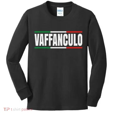 Vaffanculo Kids Long Sleeve Shirt