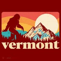 Vintage Vermont Bigfoot Sasquatch Wilderness T-Shirt thumb 7