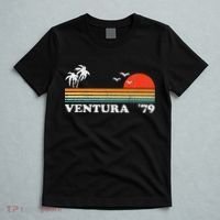 Vintage Ventura Beach California Retro Sunset Surf 70s Gift T-Shirt thumb 5