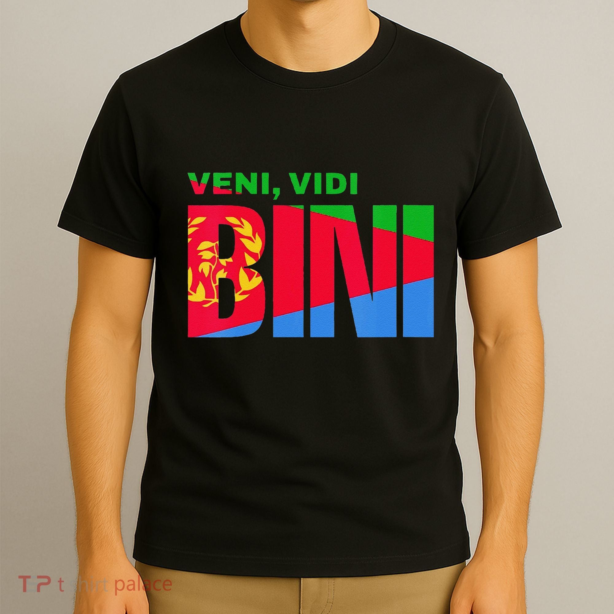 Vini Vidi Bini Biniam Girmay Eritrean Cyclist France T-Shirt