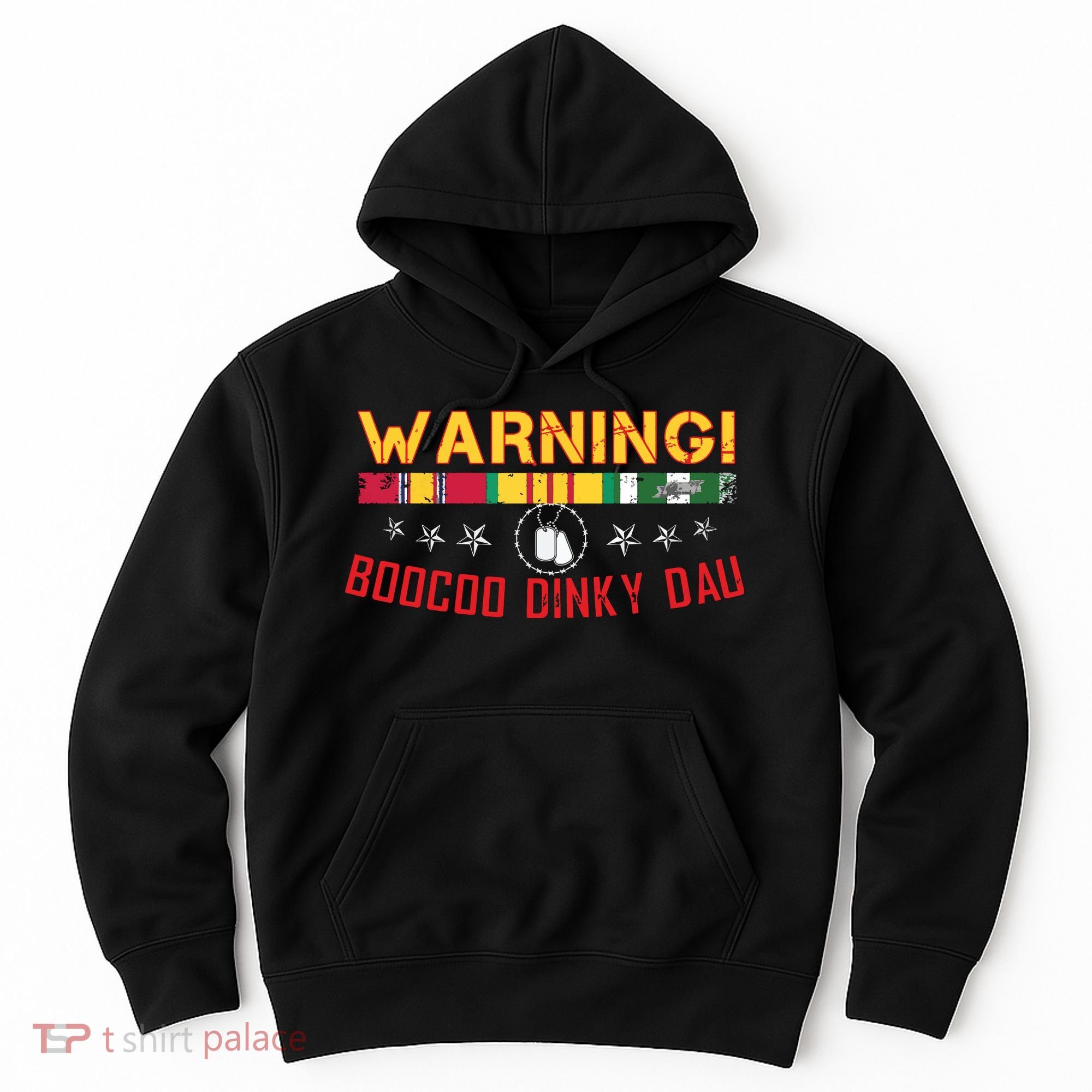 Vietnam Veteran Boocoo Dinky Dau Hoodie