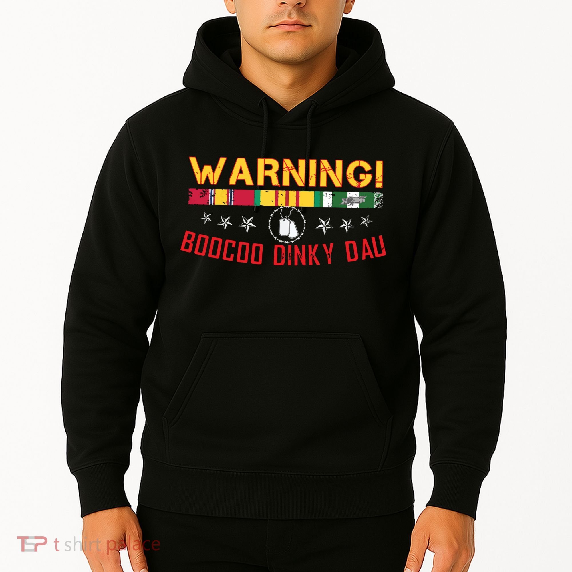 Vietnam Veteran Boocoo Dinky Dau Hoodie