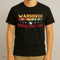 Vietnam Veteran Boocoo Dinky Dau T-Shirt thumb 3