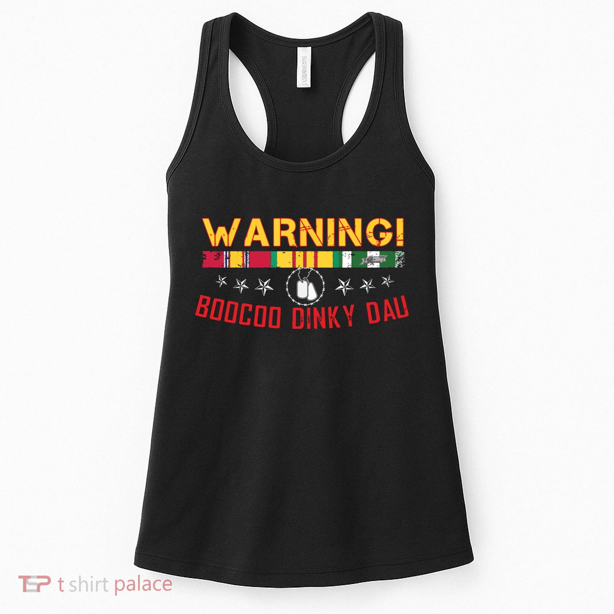 Vietnam Veteran Boocoo Dinky Dau Women's Tank Top