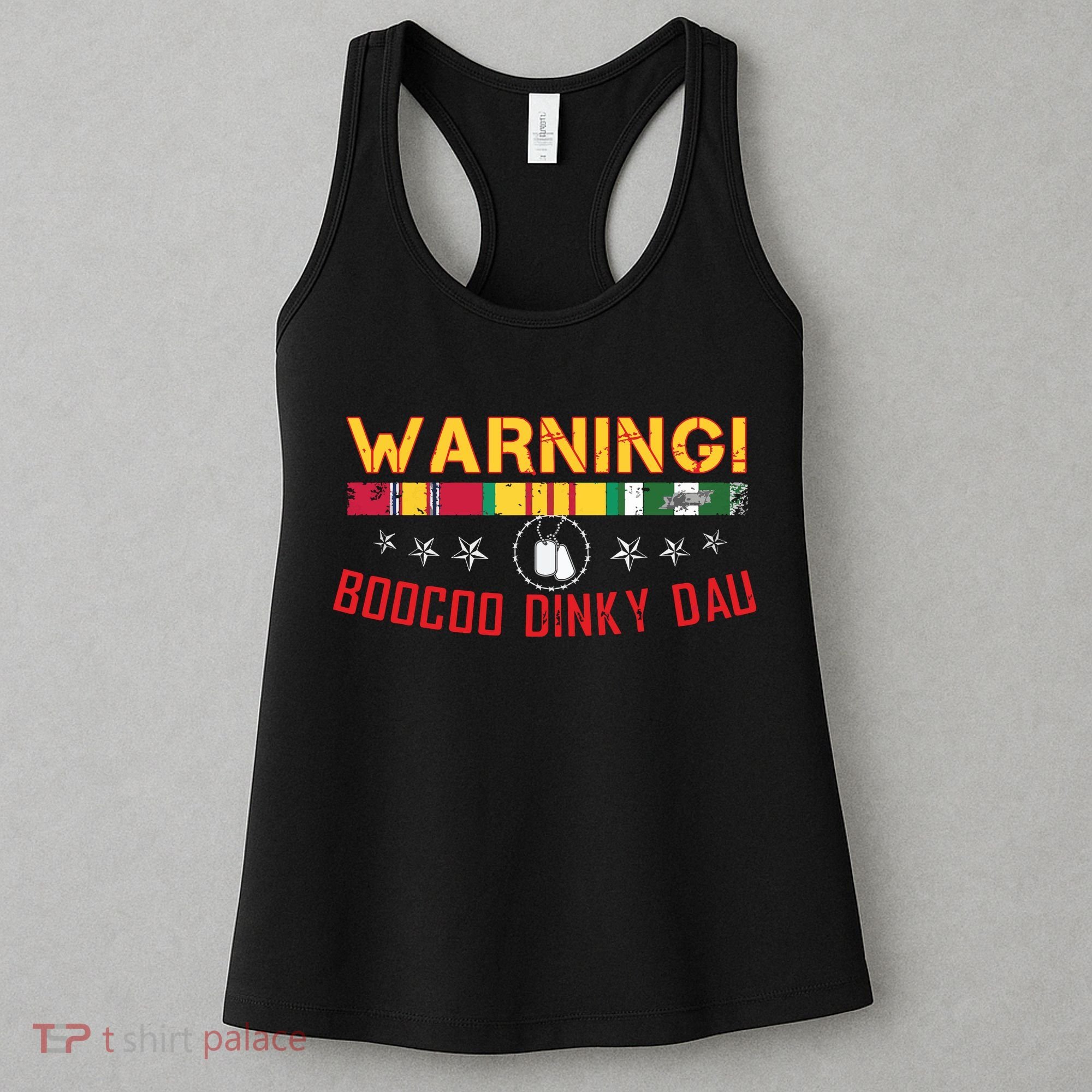 Vietnam Veteran Boocoo Dinky Dau Women's Tank Top