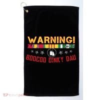 Vietnam Veteran Boocoo Dinky Dau Golf Towel thumb 0
