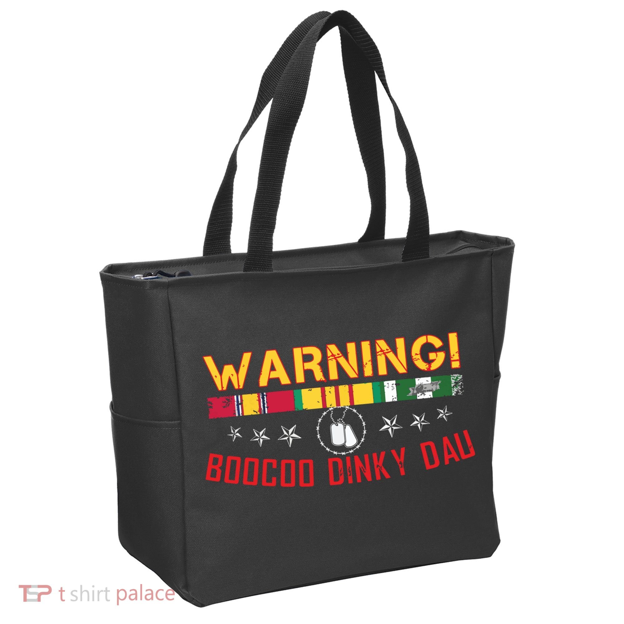 Vietnam Veteran Boocoo Dinky Dau Tote Bag