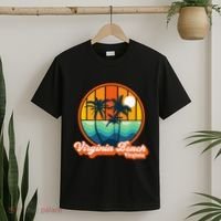 Vintage Virginia Beach Virginia Summer 90s Beach Souvenirs T-Shirt thumb 2