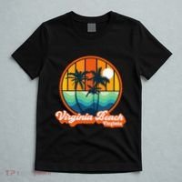 Vintage Virginia Beach Virginia Summer 90s Beach Souvenirs T-Shirt thumb 5