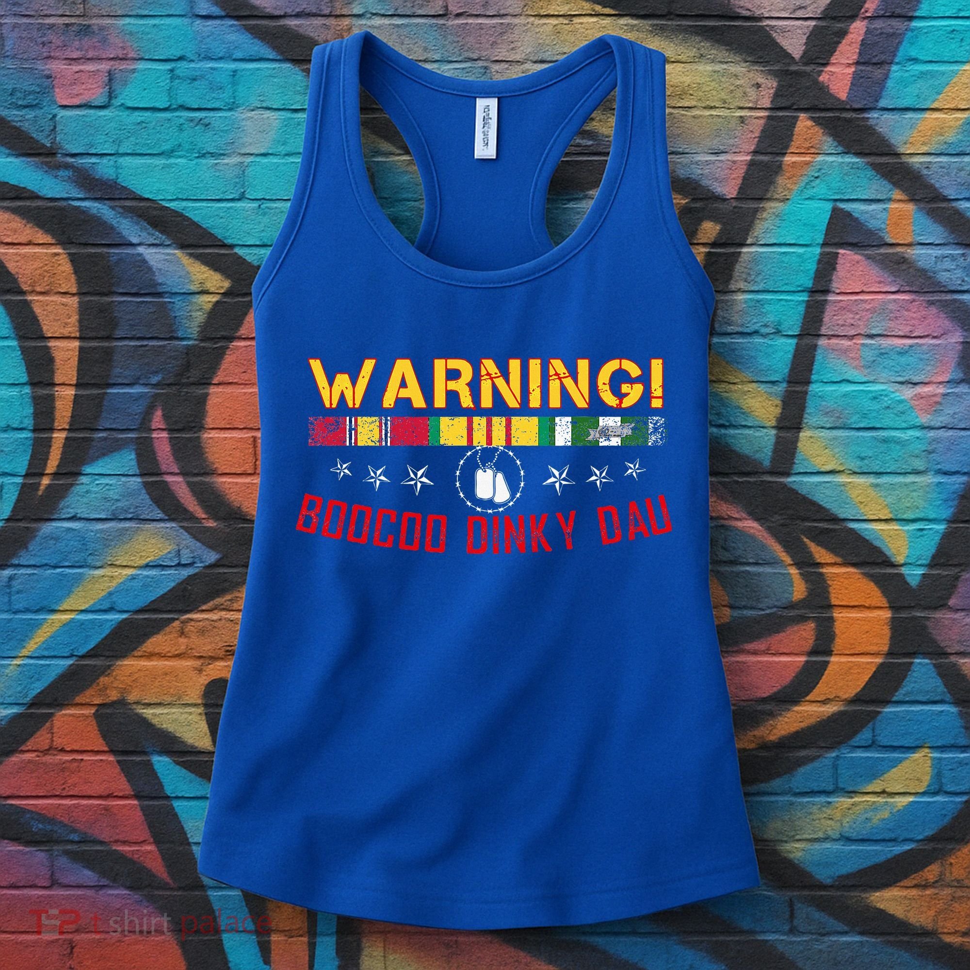 Vietnam Veteran Boocoo Dinky Dau Women's Tank Top