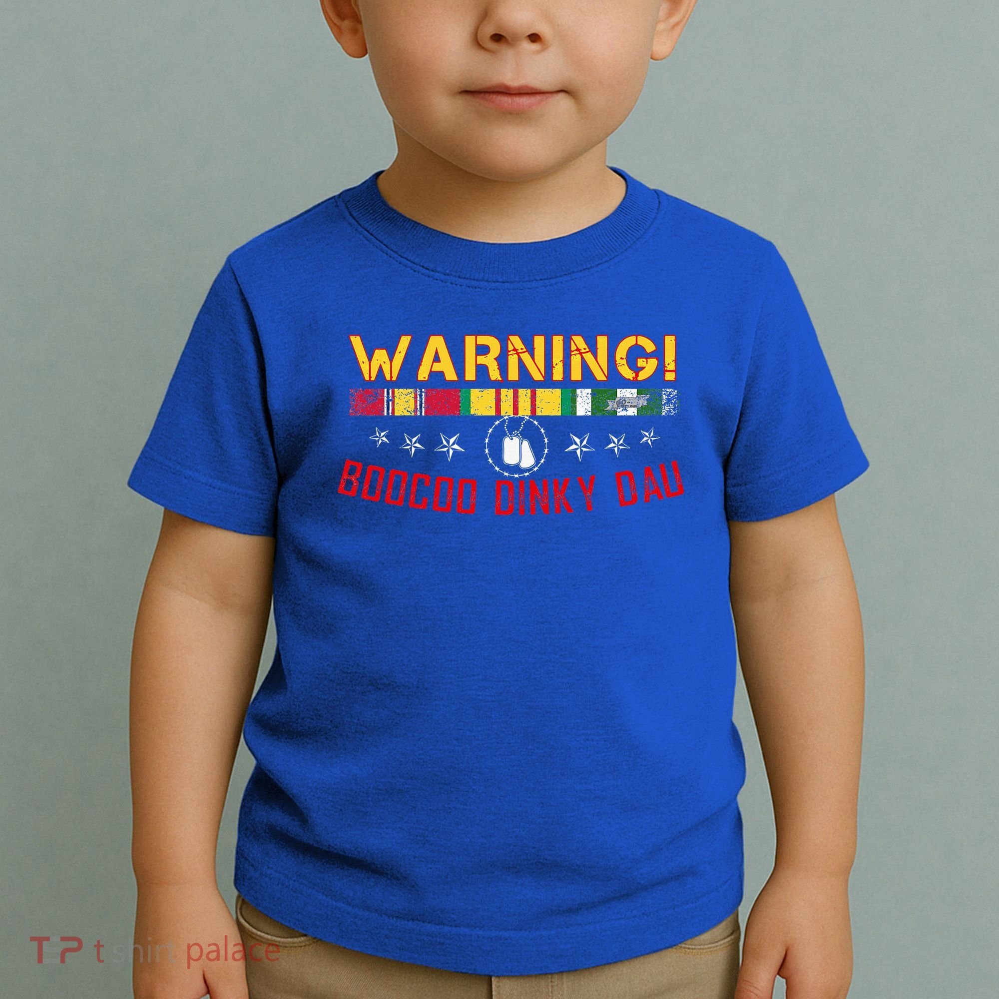 Vietnam Veteran Boocoo Dinky Dau Toddler T-Shirt