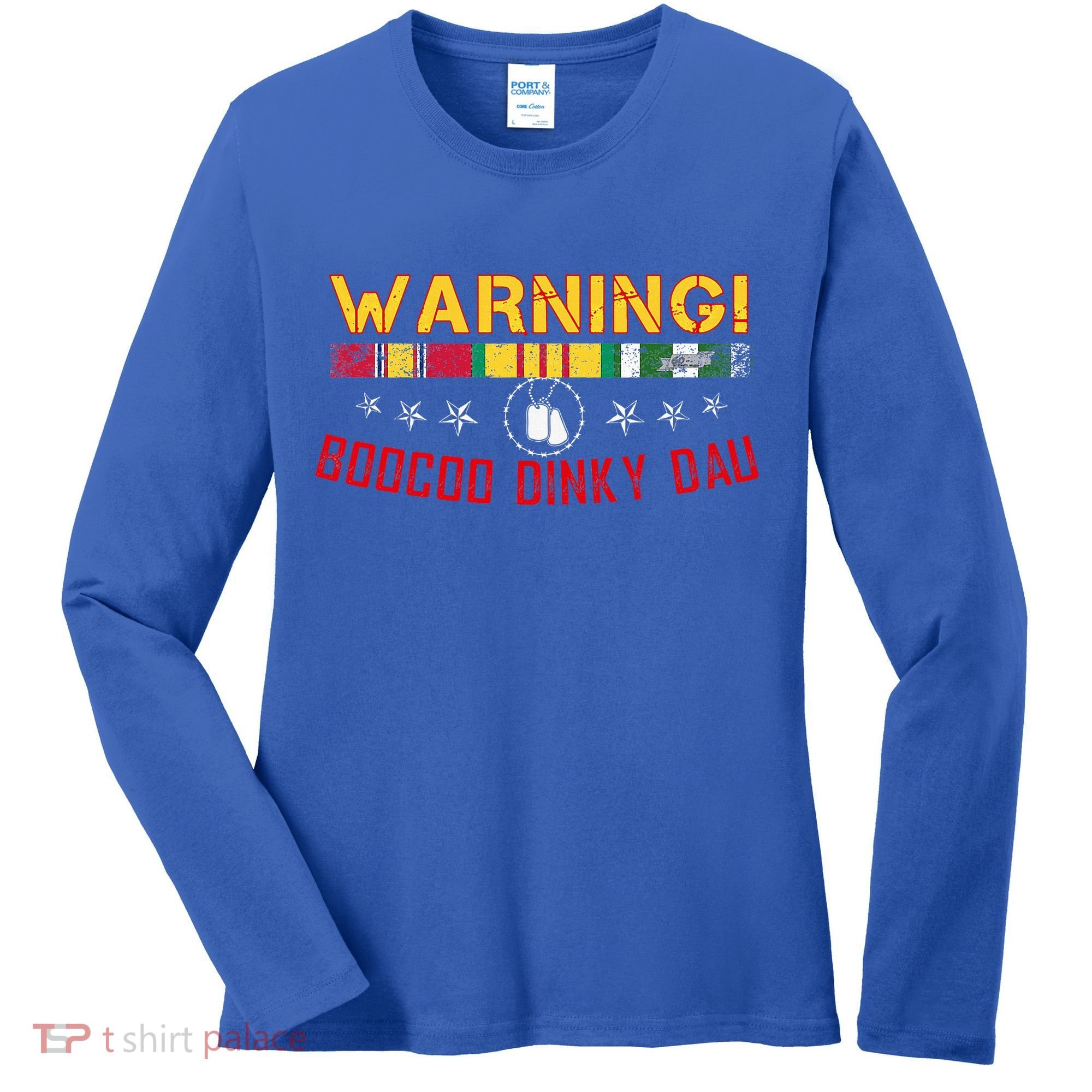 Vietnam Veteran Boocoo Dinky Dau Women's Long Sleeve Shirt