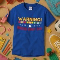 Vietnam Veteran Boocoo Dinky Dau Kids T-Shirt thumb 3
