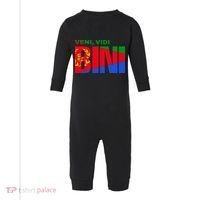 Vini Vidi Bini Eritrean Cyclist De France Infant Fleece One Piece thumb 0