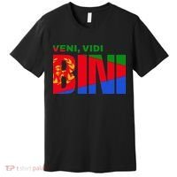Vini Vidi Bini Eritrean Cyclist De France Premium T-Shirt thumb 0