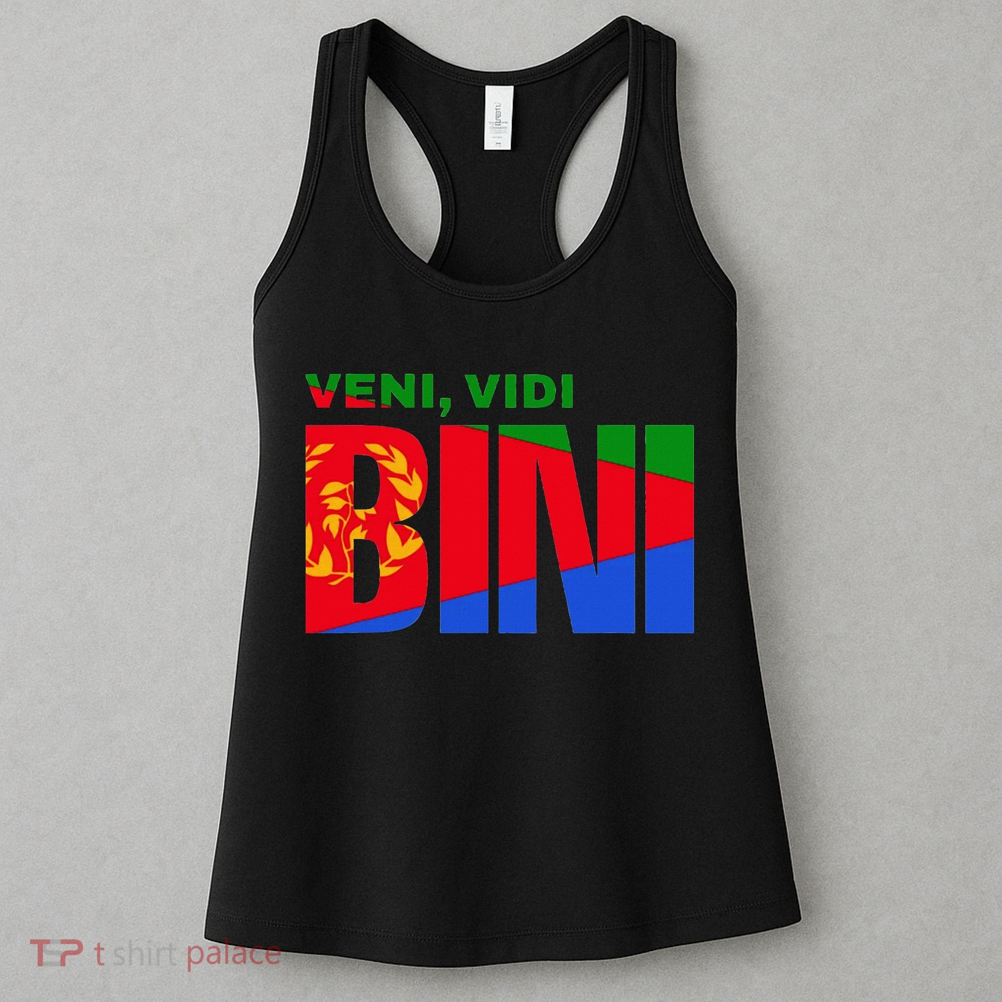 Vini Vidi Bini Eritrean Cyclist De France Women's Tank Top