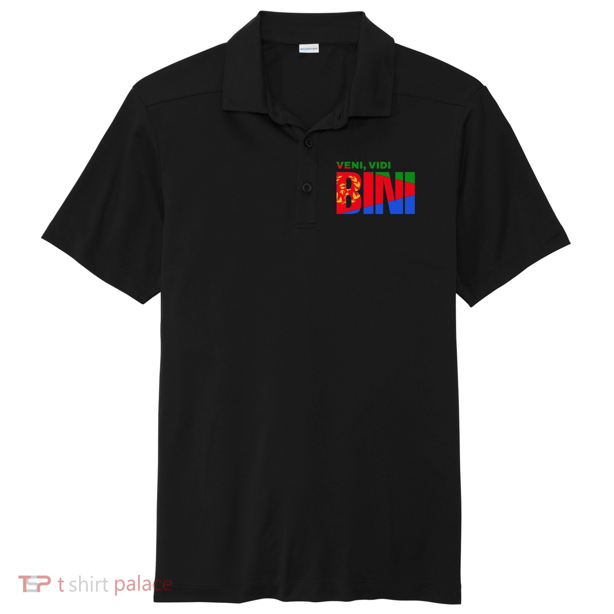 Vini Vidi Bini Eritrean Cyclist De France Sport-Tek Posi-UV Pro Polo