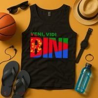 Vini Vidi Bini Eritrean Cyclist De France Tank Top thumb 4
