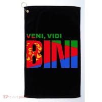 Vini Vidi Bini Eritrean Cyclist De France Golf Towel thumb 0