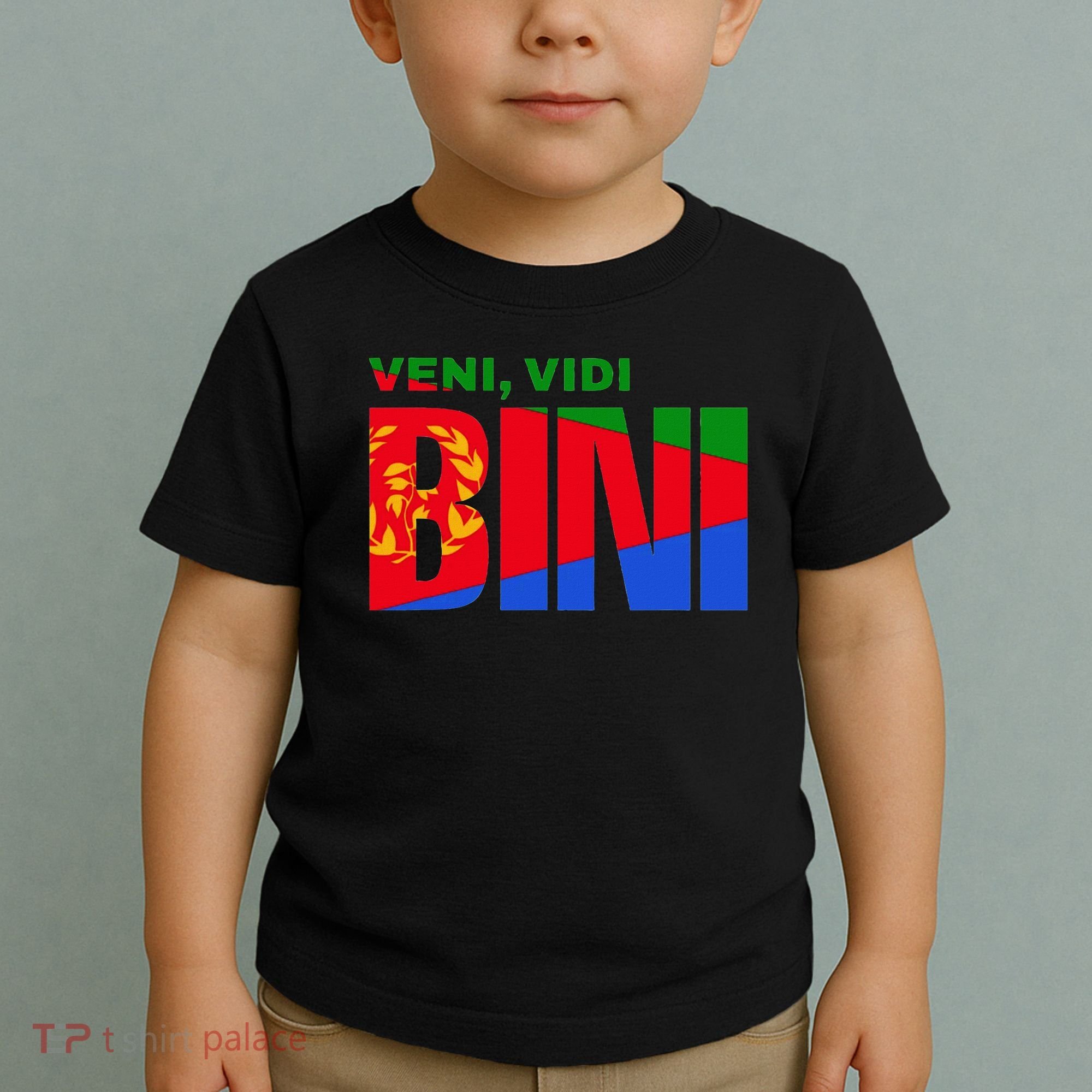 Vini Vidi Bini Eritrean Cyclist De France Toddler T-Shirt