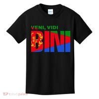 Vini Vidi Bini Eritrean Cyclist De France Kids T-Shirt thumb 0