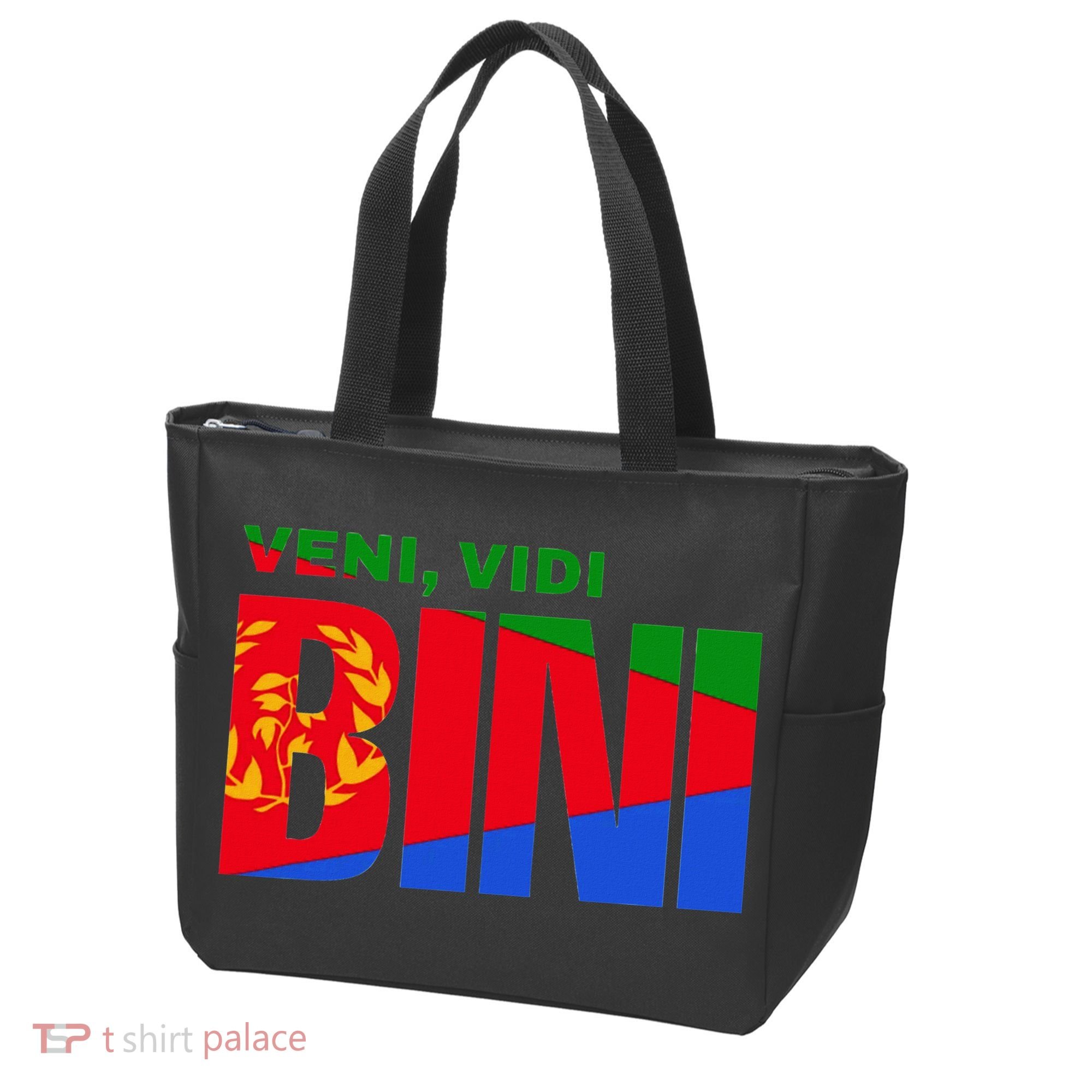 Vini Vidi Bini Eritrean Cyclist De France Tote Bag