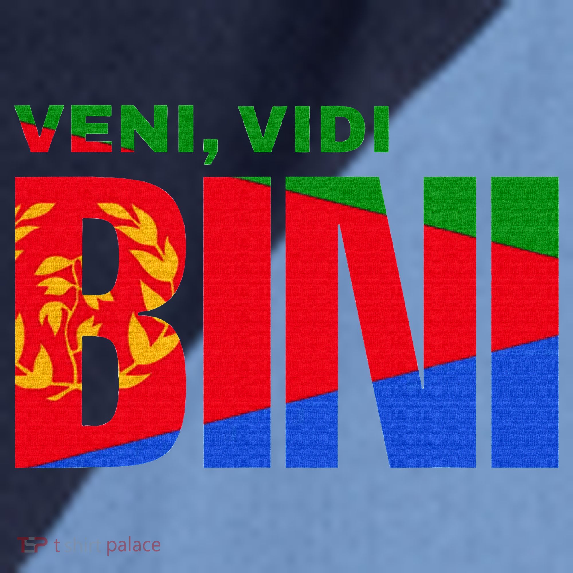 Vini Vidi Bini Eritrean Cyclist De France Raglan Baseball Sleeve Shirt