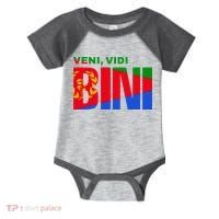 Vini Vidi Bini Eritrean Cyclist De France Infant Baby Jersey Bodysuit thumb 0
