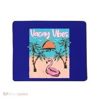 Vacay Vibes Beach Flamingo Summer Vacation Gift Mousepad thumb 0
