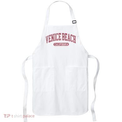 Vintage Venice Beach Est 1905 California Ca Retro Throwback Apron