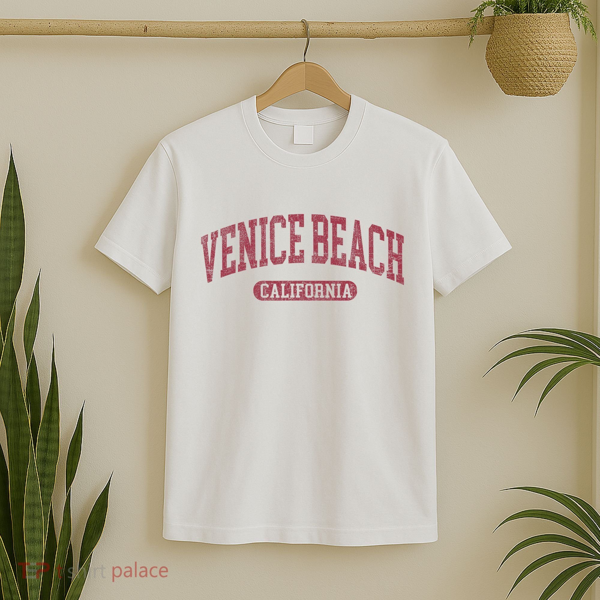 Vintage Venice Beach Est 1905 California Ca Retro Throwback T-Shirt